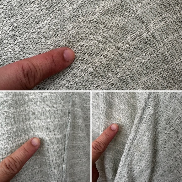 Free People Frida Mint Green Floral Embroidered Gauzy Knit Tank Top, Sz Medium - Picture 12 of 13